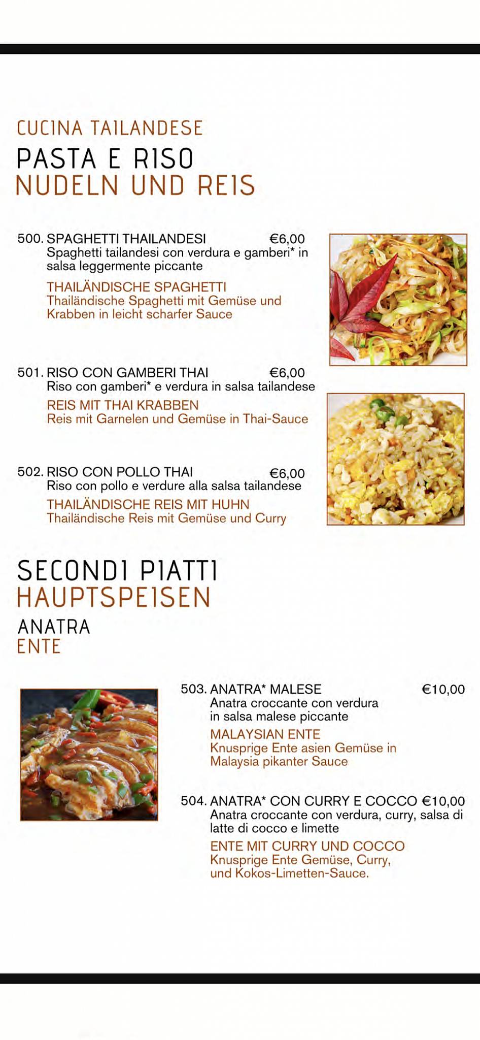 Menu di Pizzeria Ristorante Stelvio 