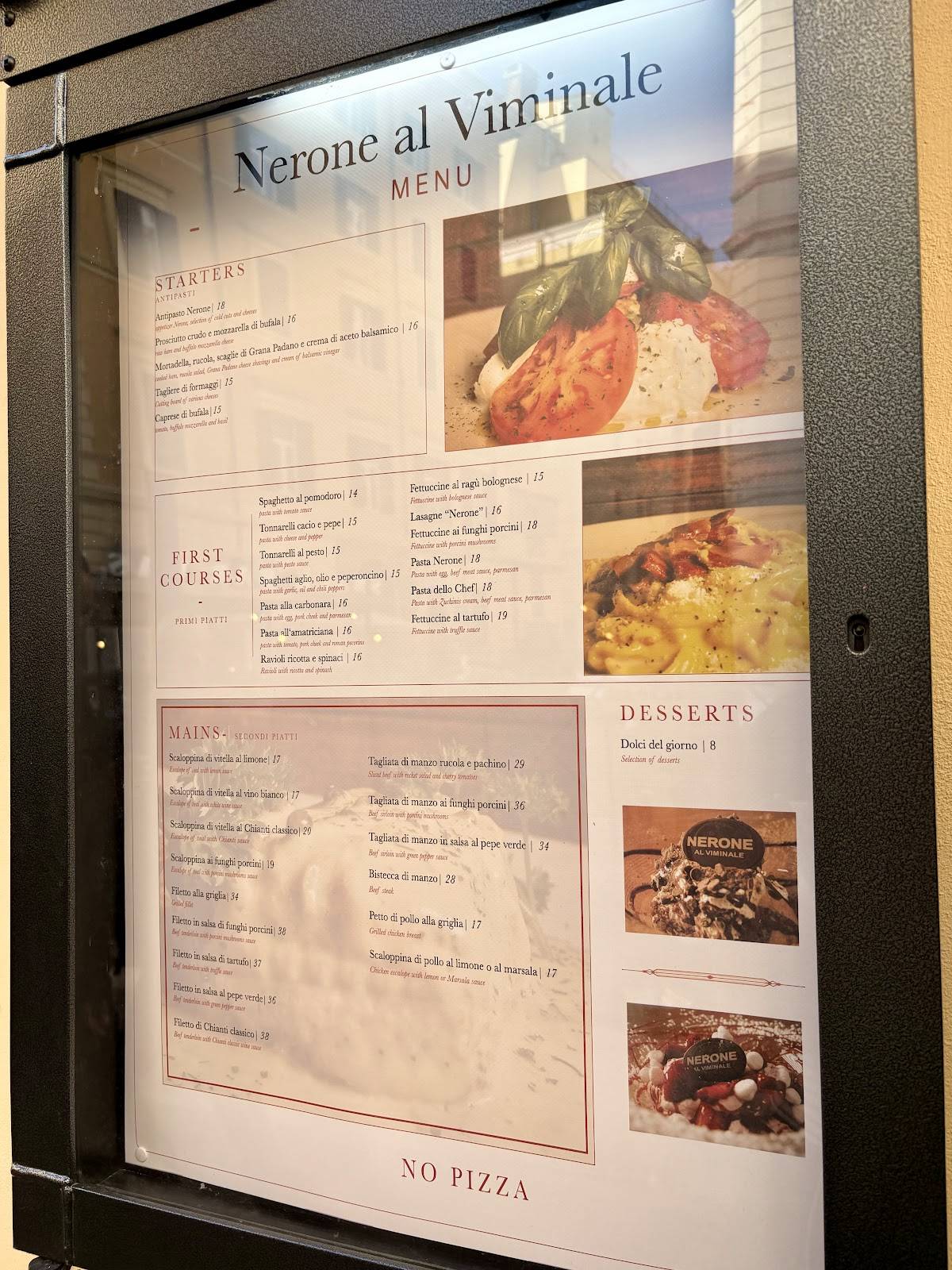 Menu di Nerone 