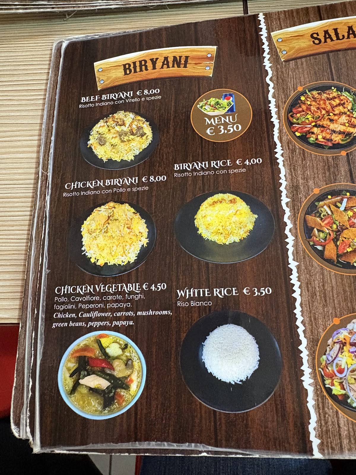 Menu di Peri Peri Grill 