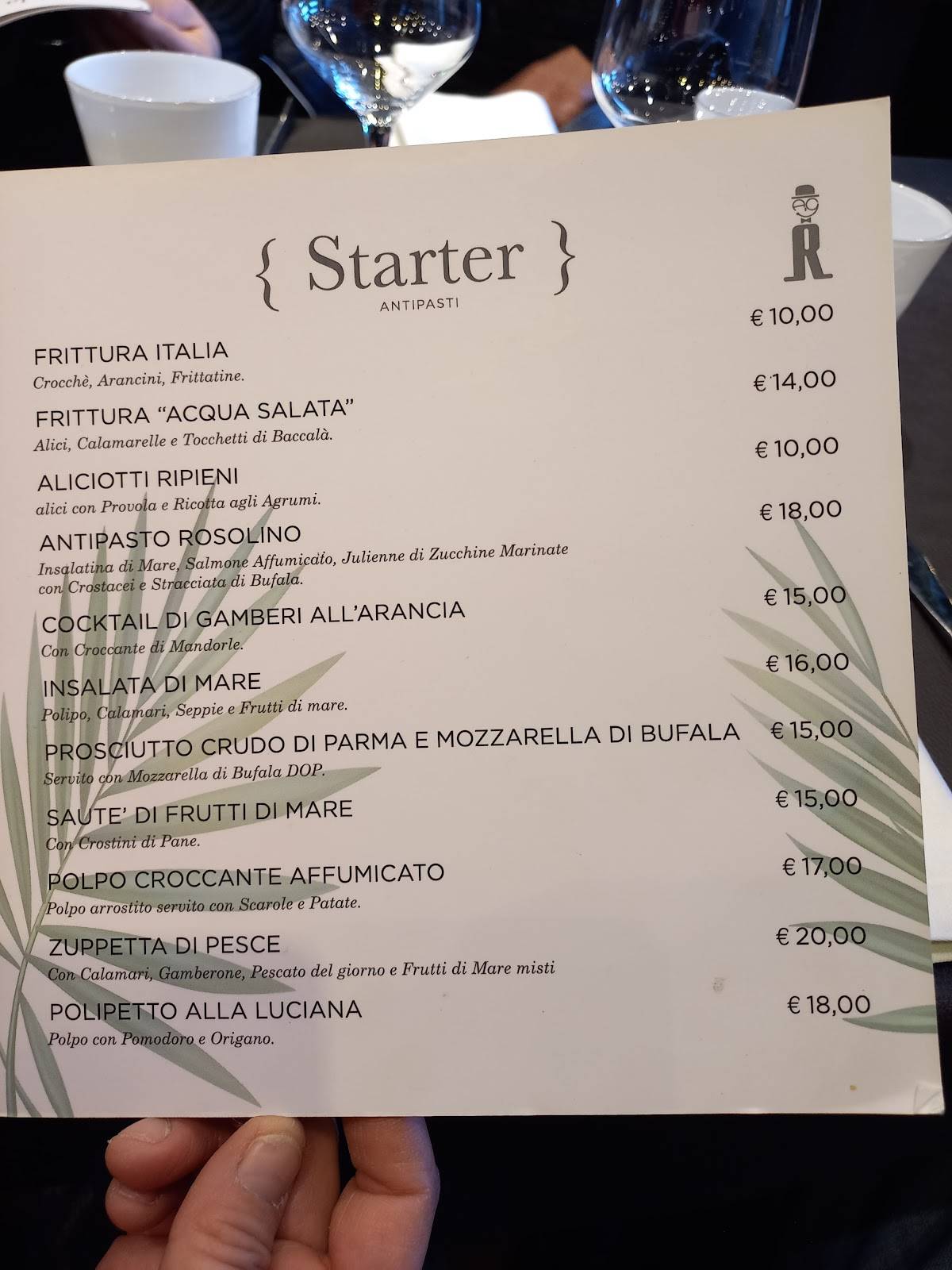 Menu di Rosolino Ristorante 