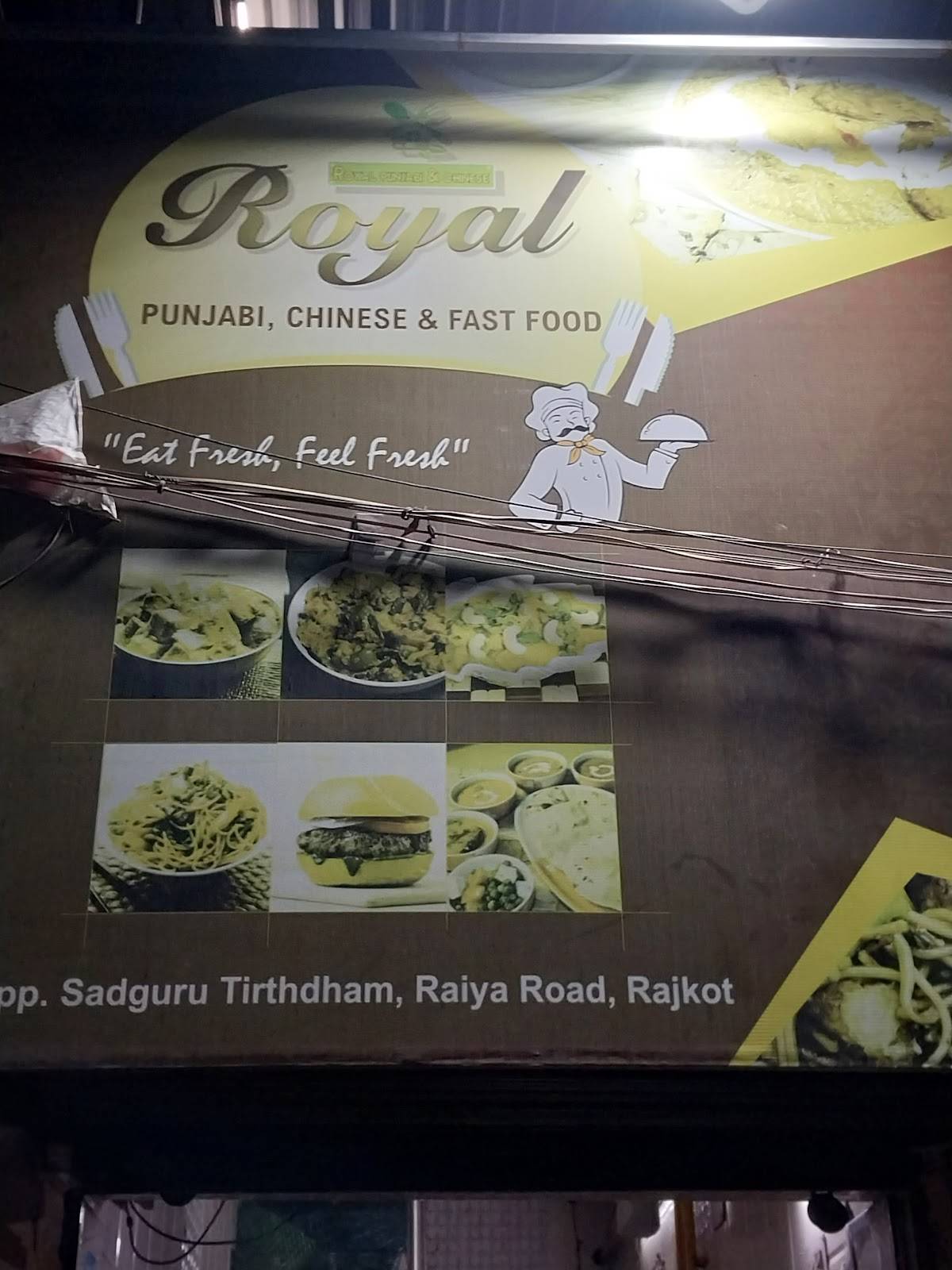 Royal Chinese & Punjabi menu