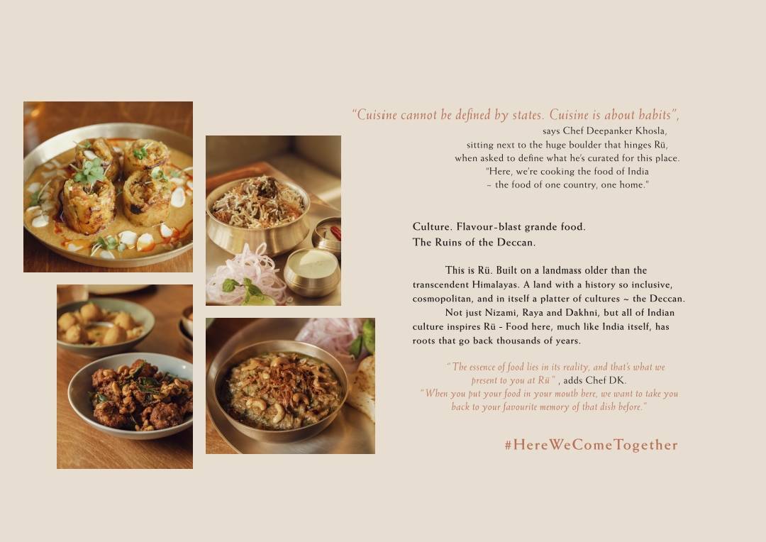 Rü - Craft Bar • Art Cuisine menu