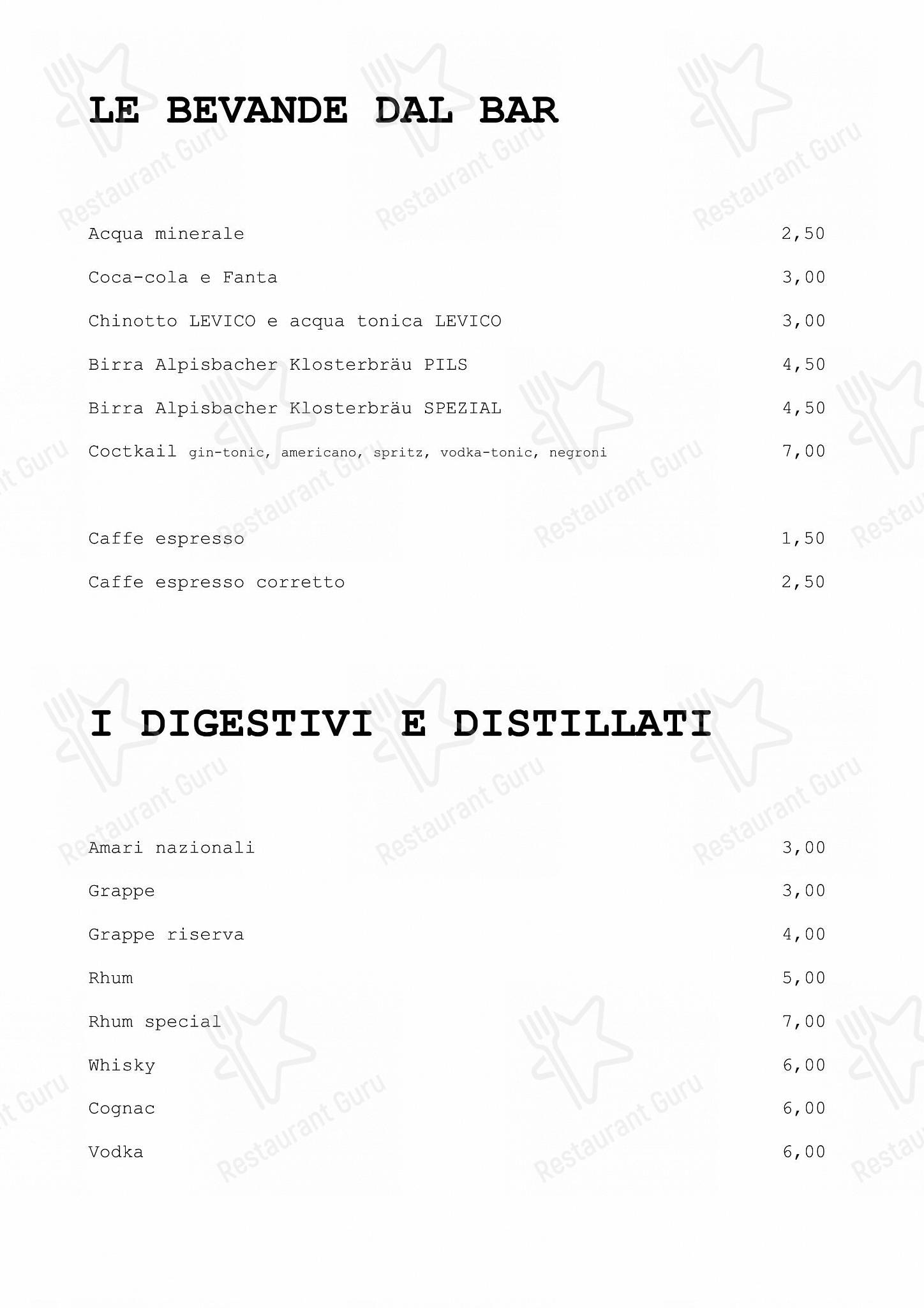 At Home Catering Menu per Trattoria Da Massimo in Rubiera