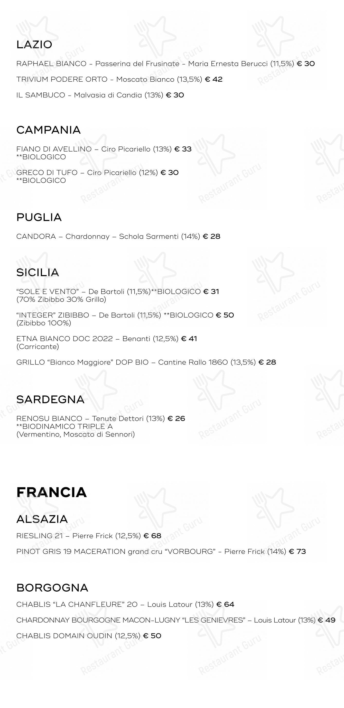 Menu per SEU Pizza pizzeria