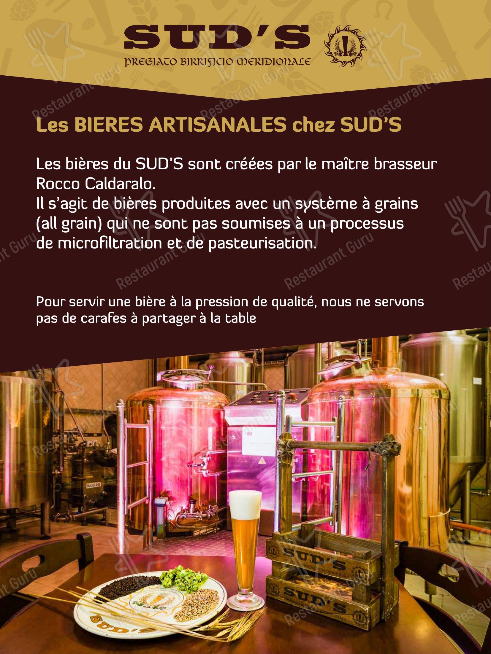 Коктейльная карта per Sud's in Noci