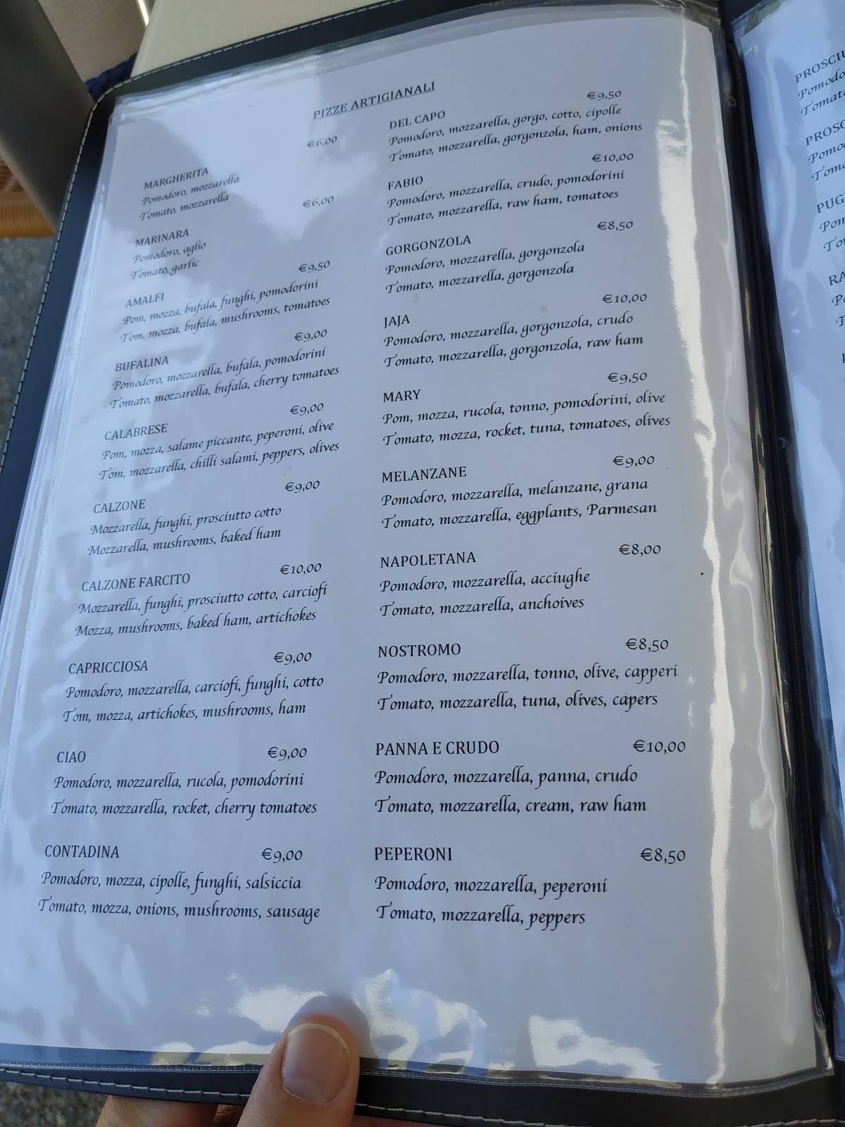 Menu di Caffettiera del lago Cremo 03 