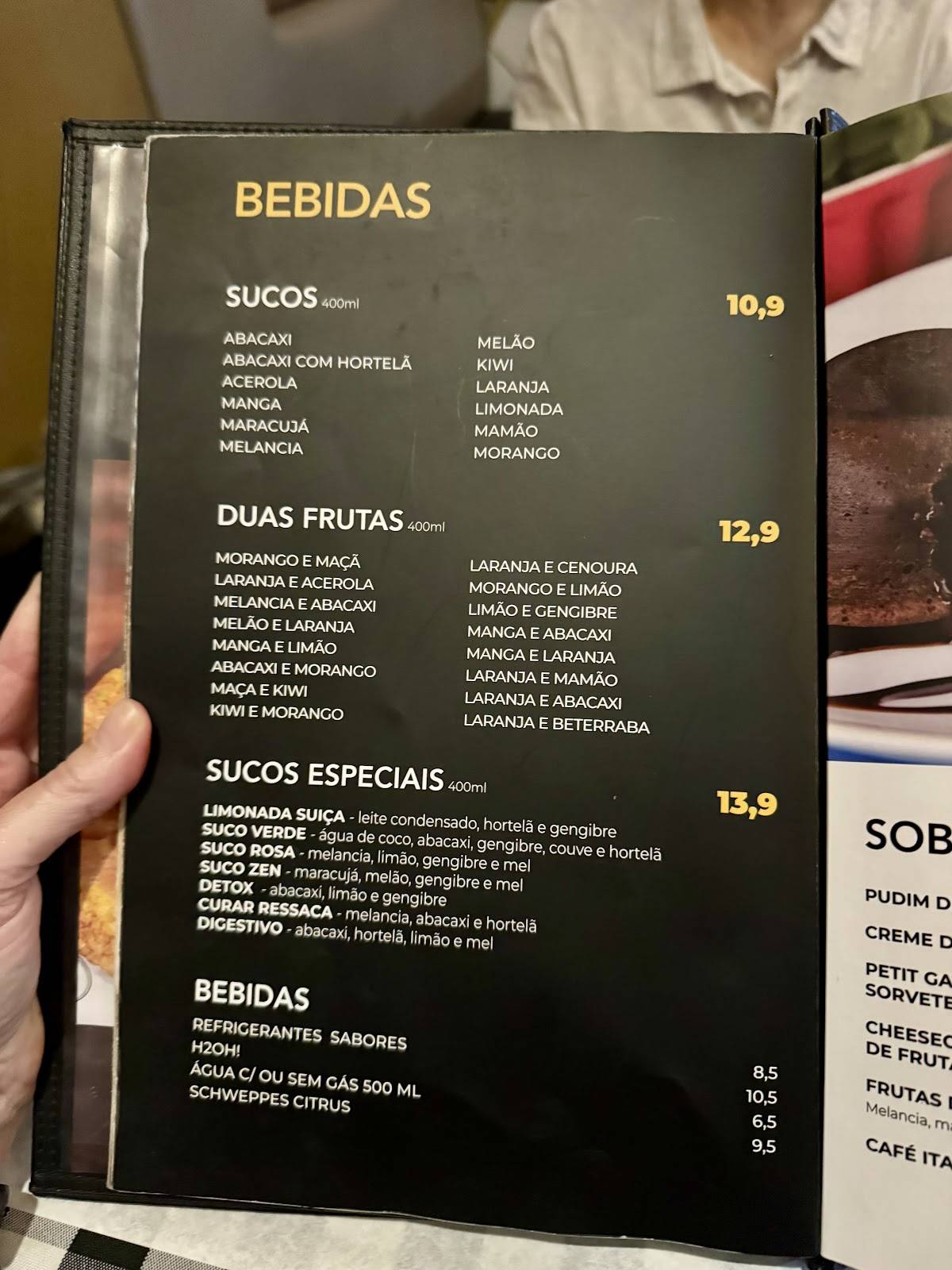Boteco Central cardápio