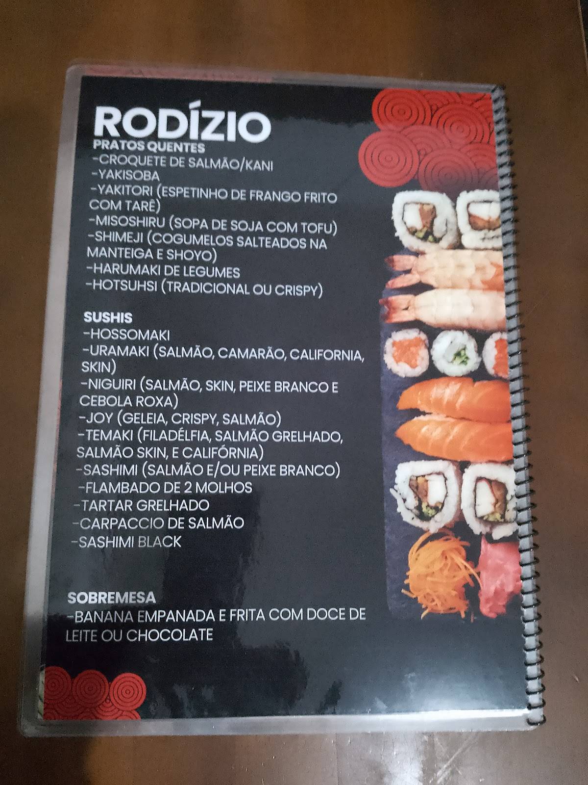 Seijin Sushi Bar cardápio