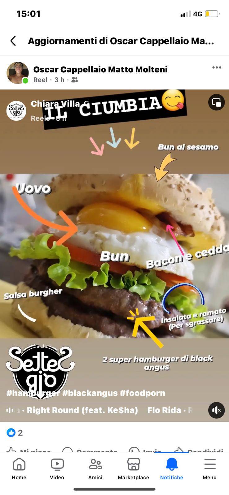 Menu di Settes Giò 