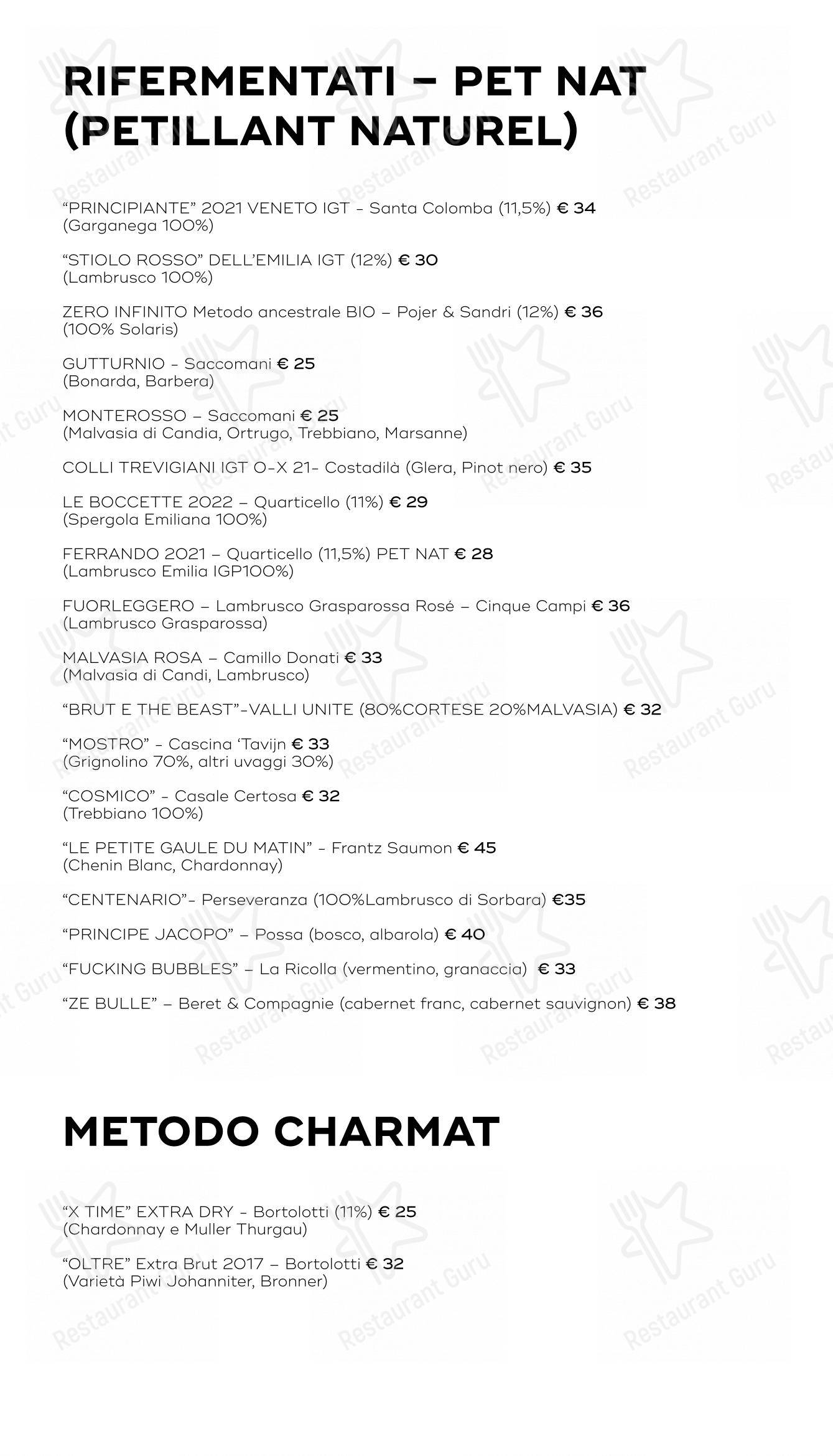 Menu di SEU Pizza - Menu bar