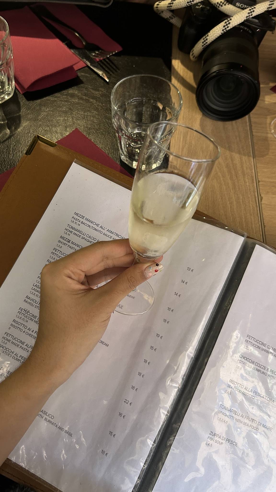 Menu di Sgarro Bistrot 