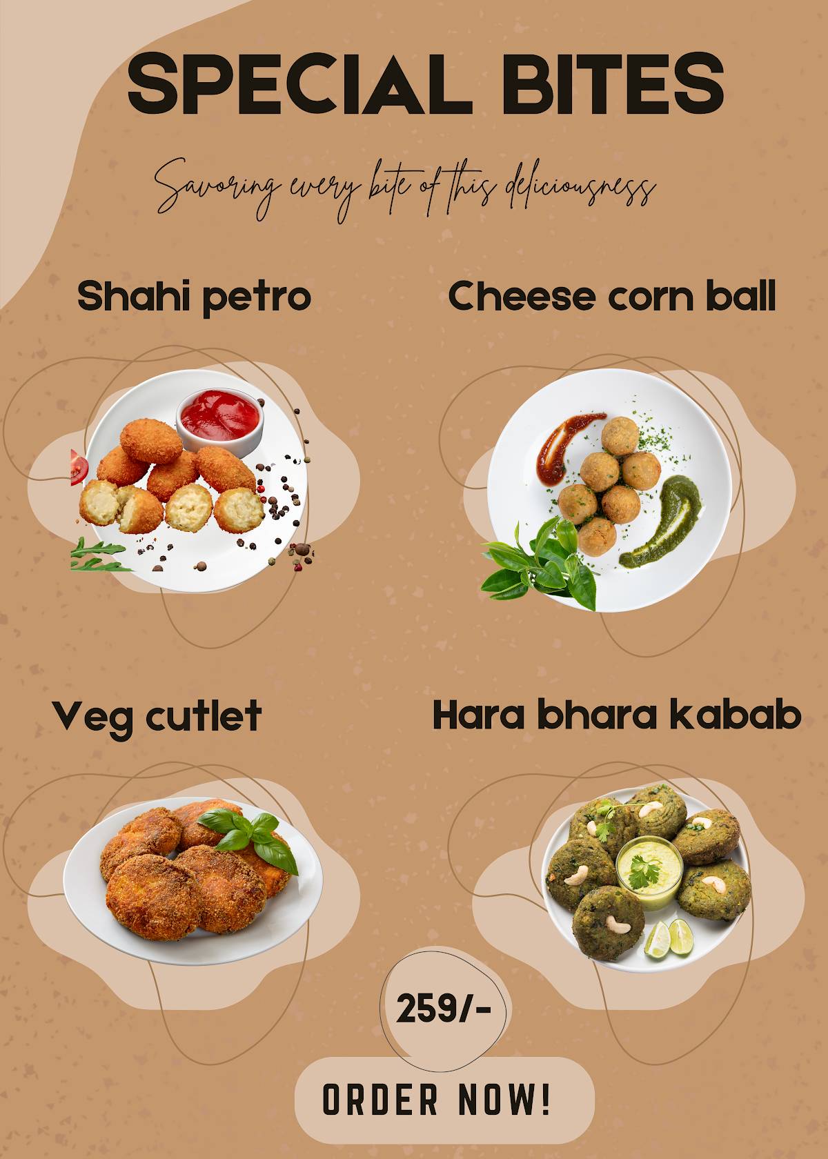 Shila’s Café menu