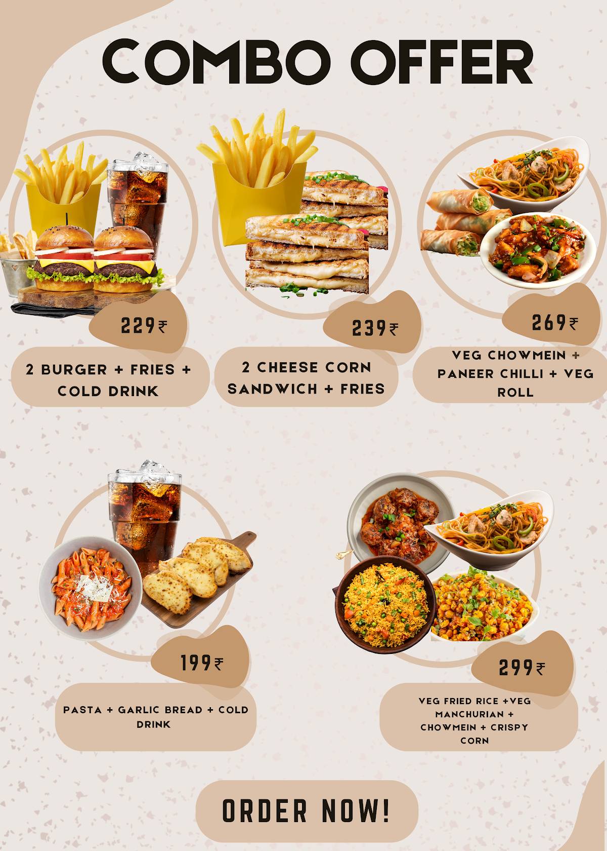 Shila’s Café menu