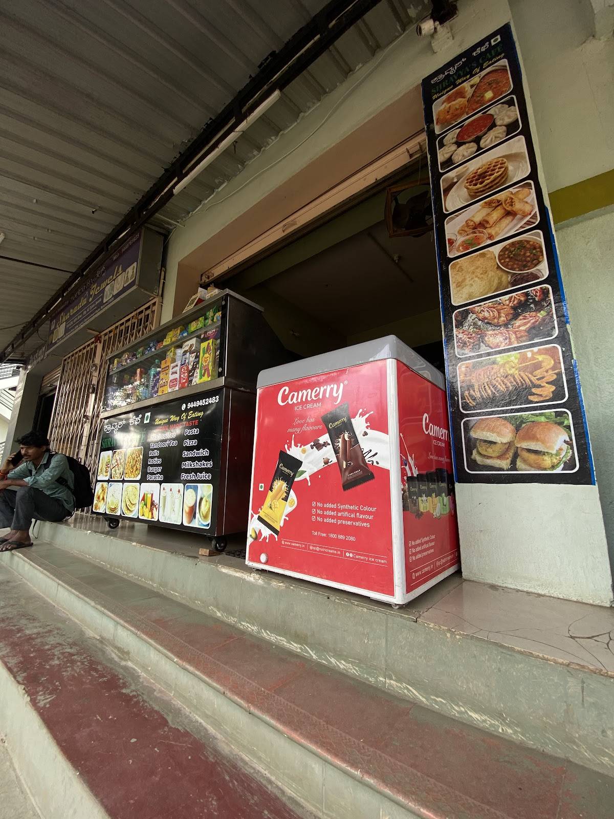 Shravya’s cafe menu