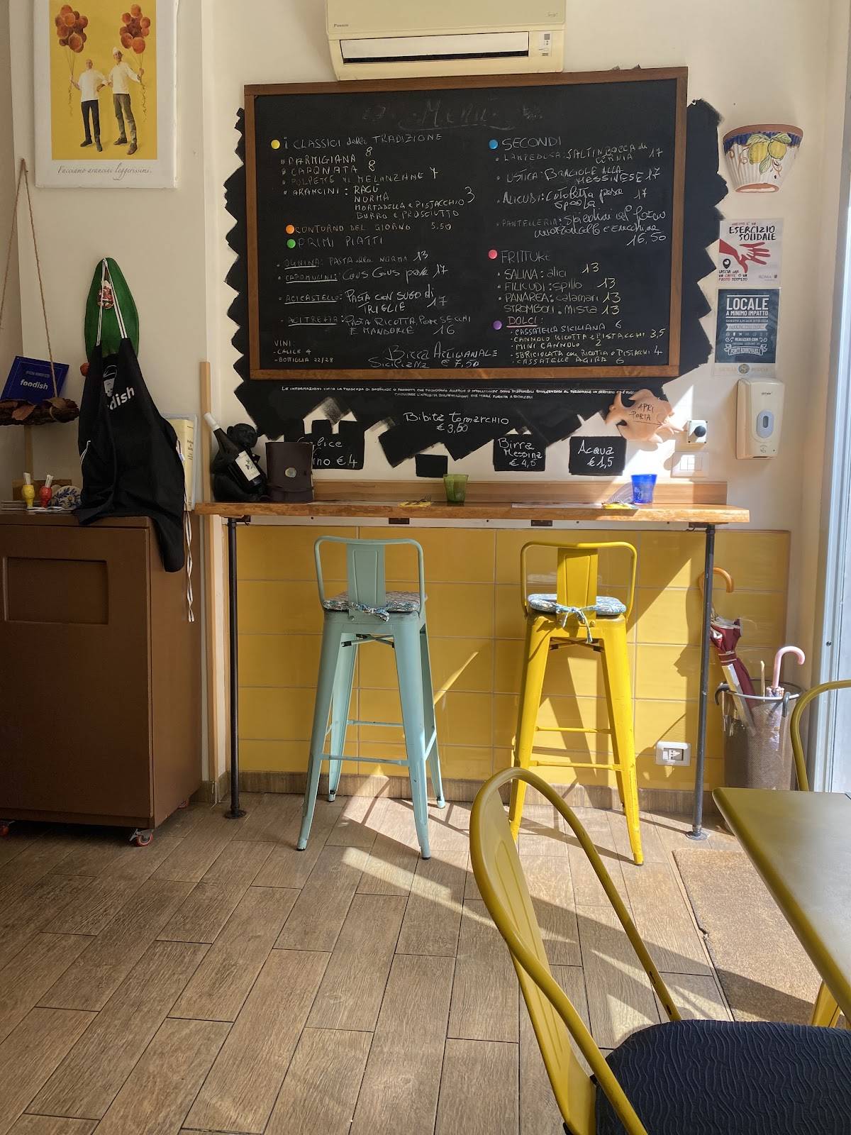 Menu di Sicilia Bedda Sicily Food Lab 