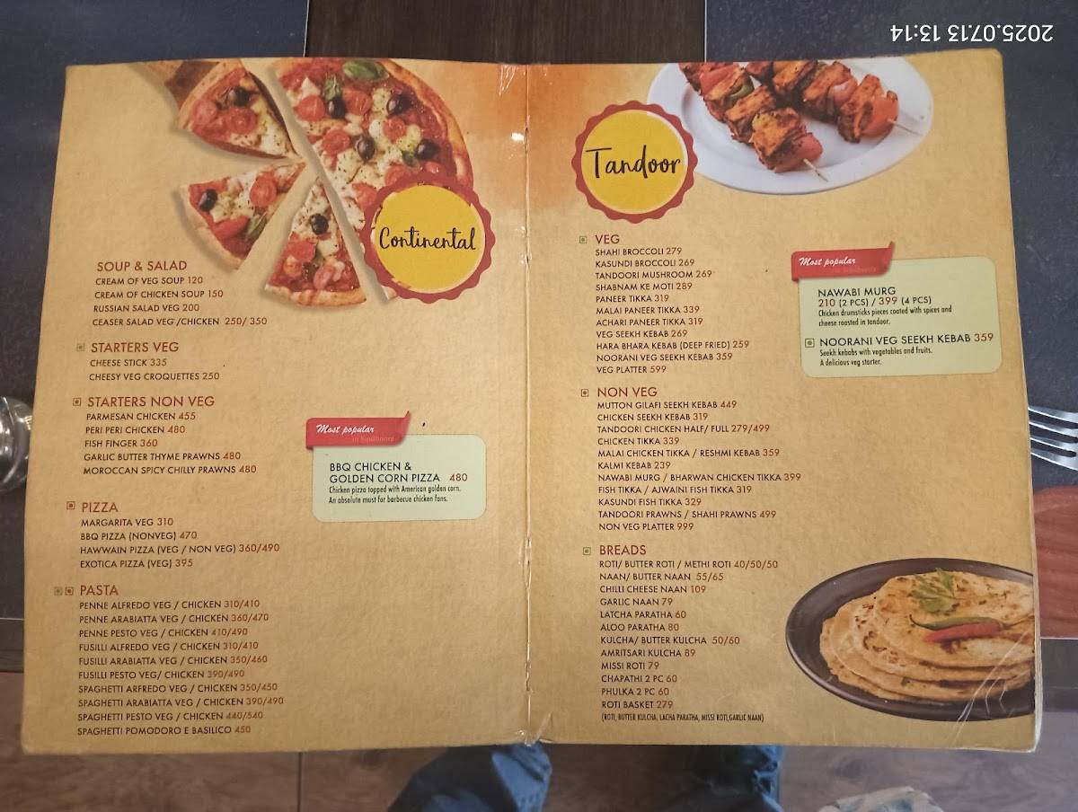 Sindhoora Gardenia - Garudacharpalya Mahadevapura menu