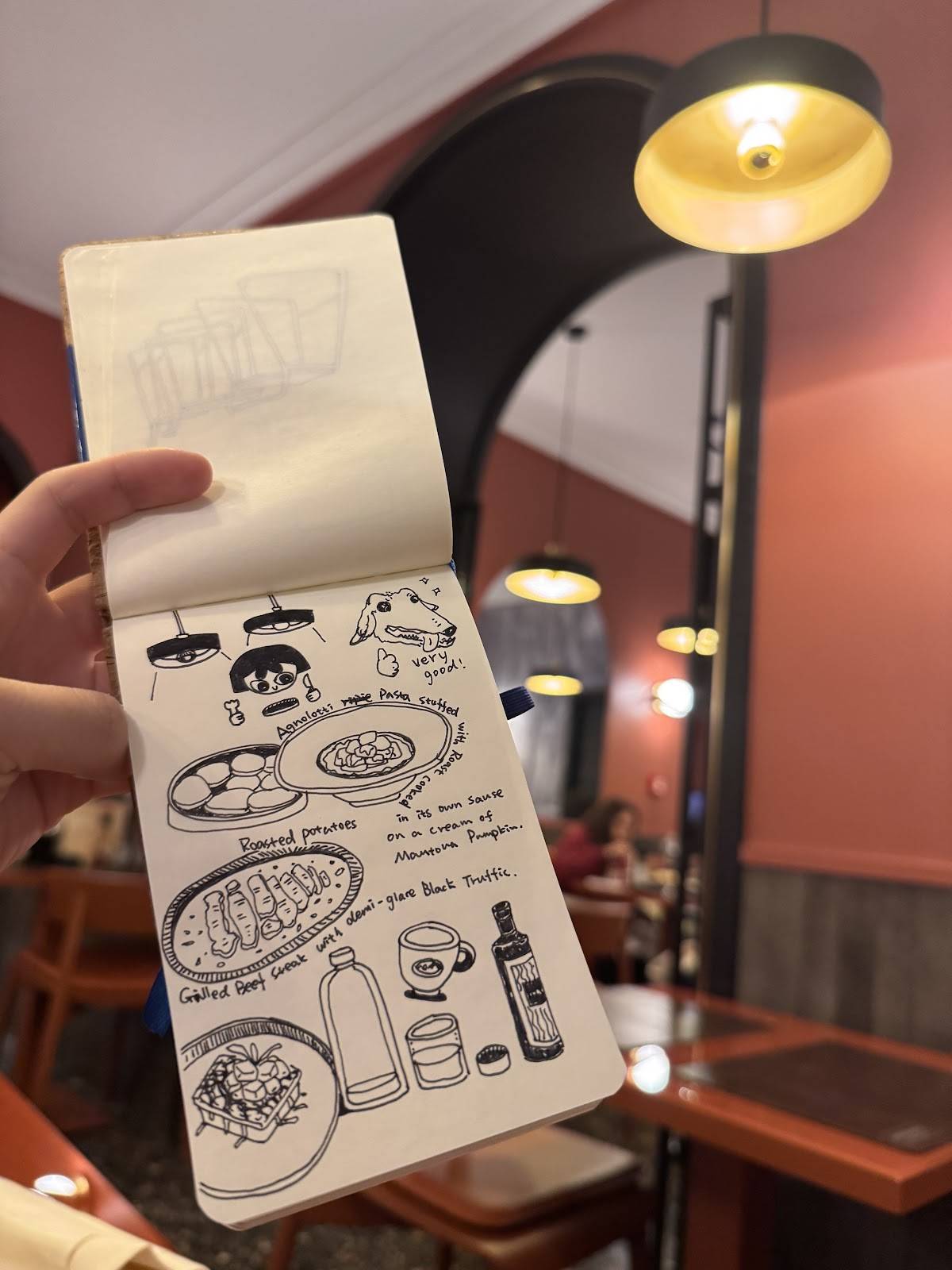 Menu di Sistina 52 
