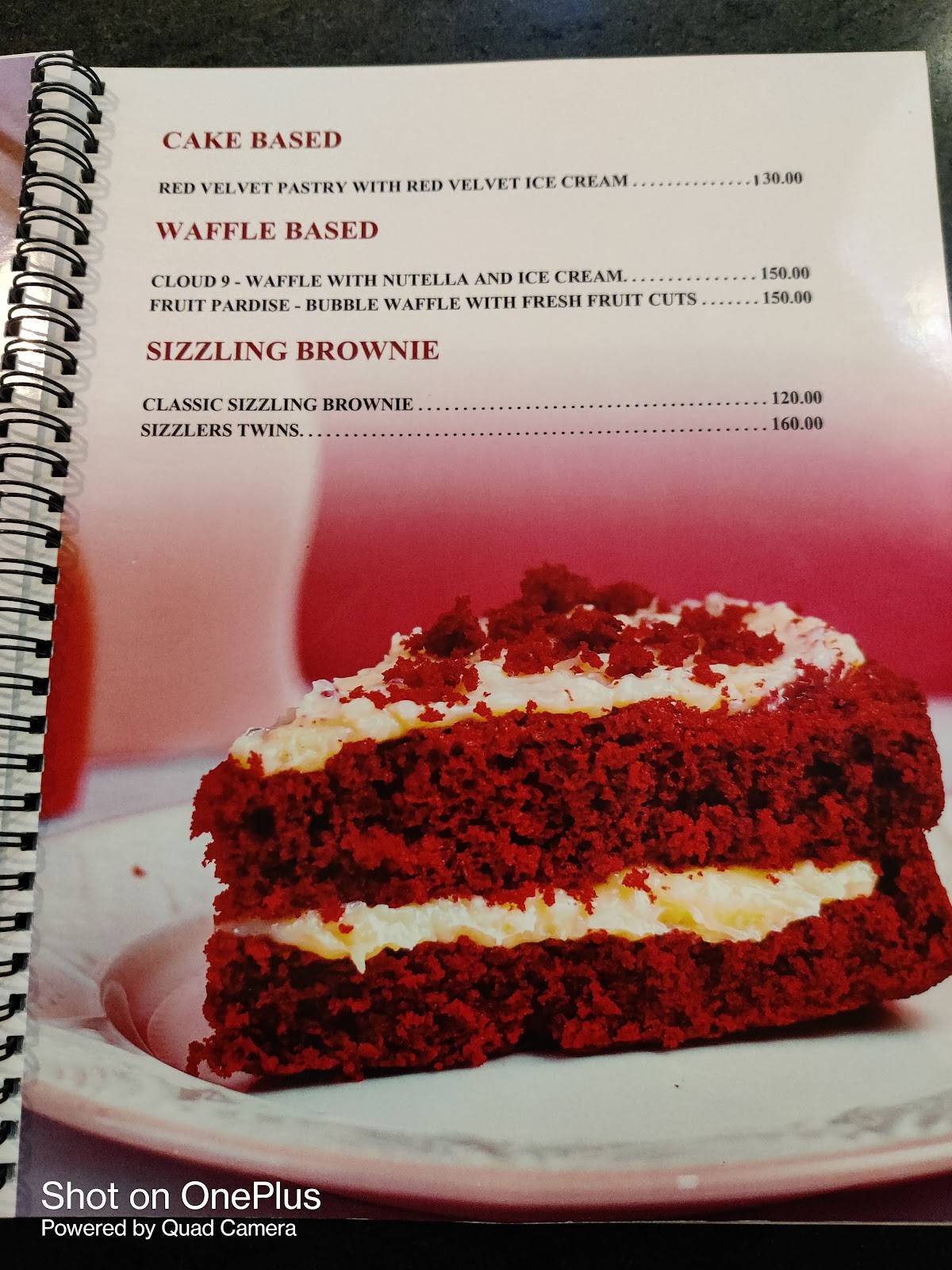 Menu at Smilo Ice Cream Parlour n Cafe, Udupi
