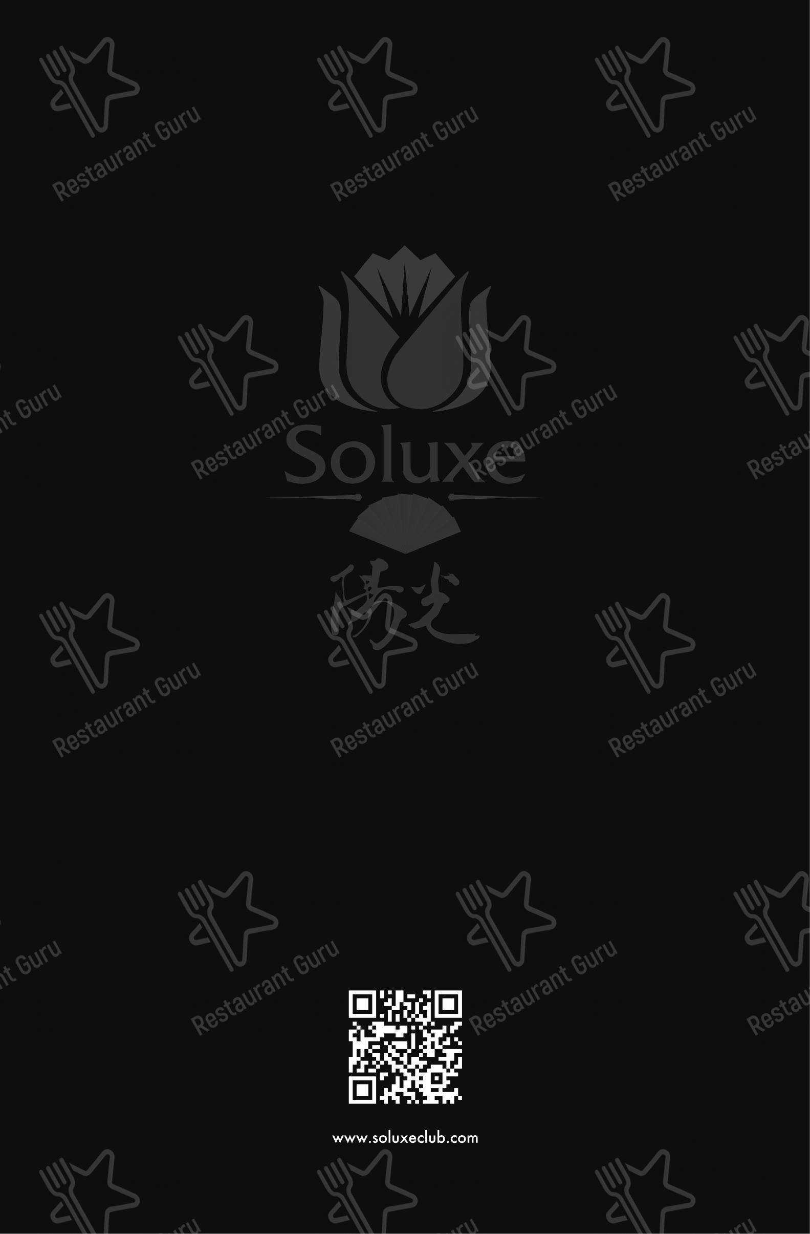 Soluxe Kutuzovsky dans Moscou - Menu bar