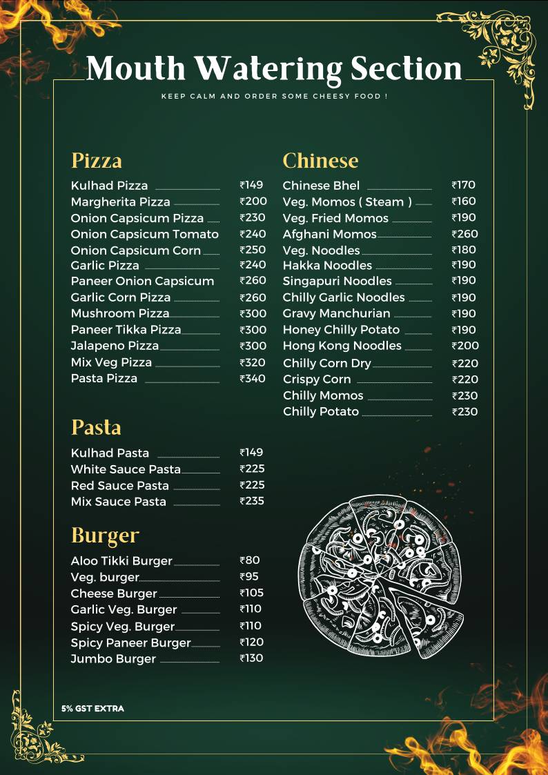Sportz Cafe and Restaurant - Restourent in alwar kids Zone Sportz Cafe menu