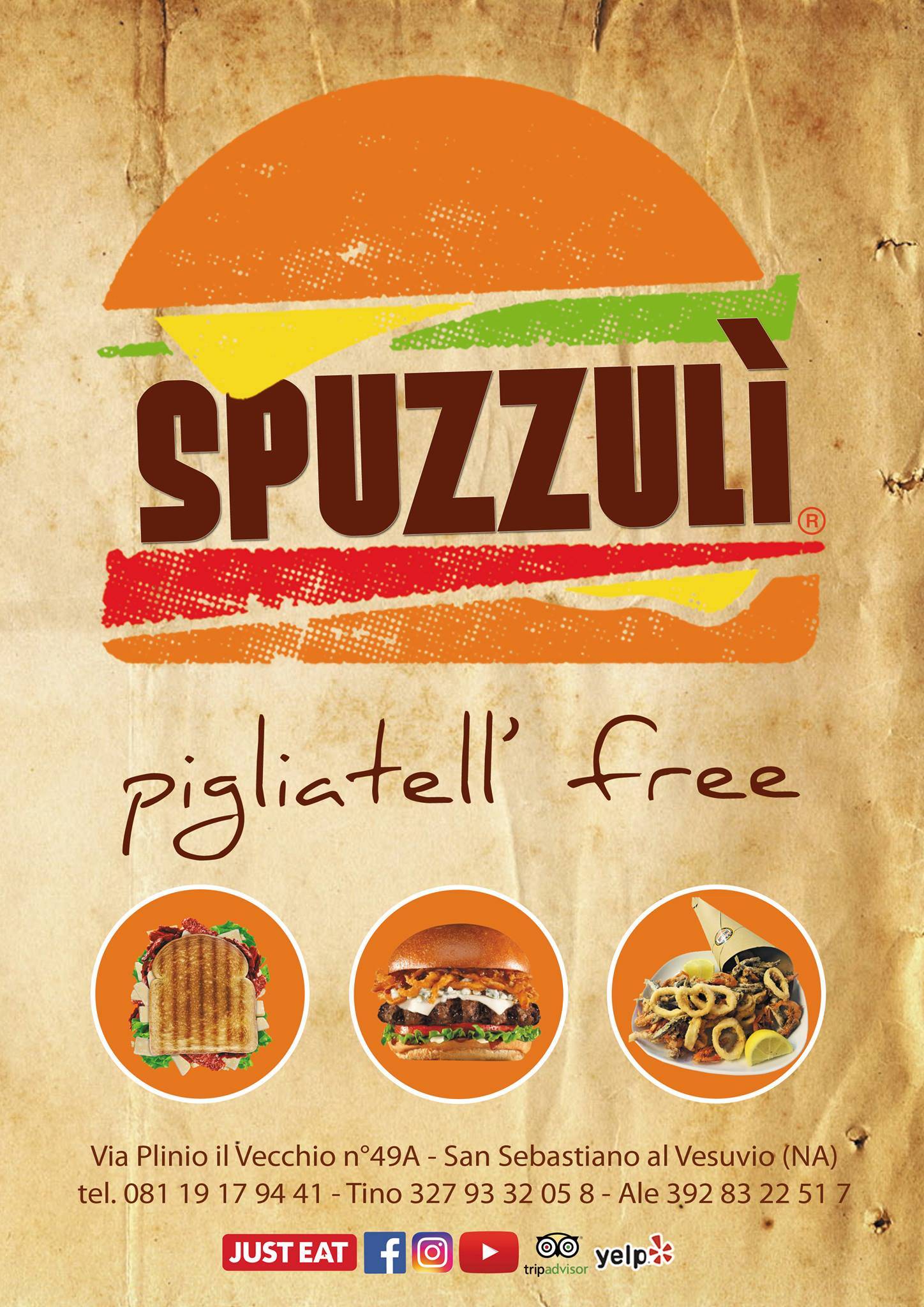 Menu di Spuzzulì 
