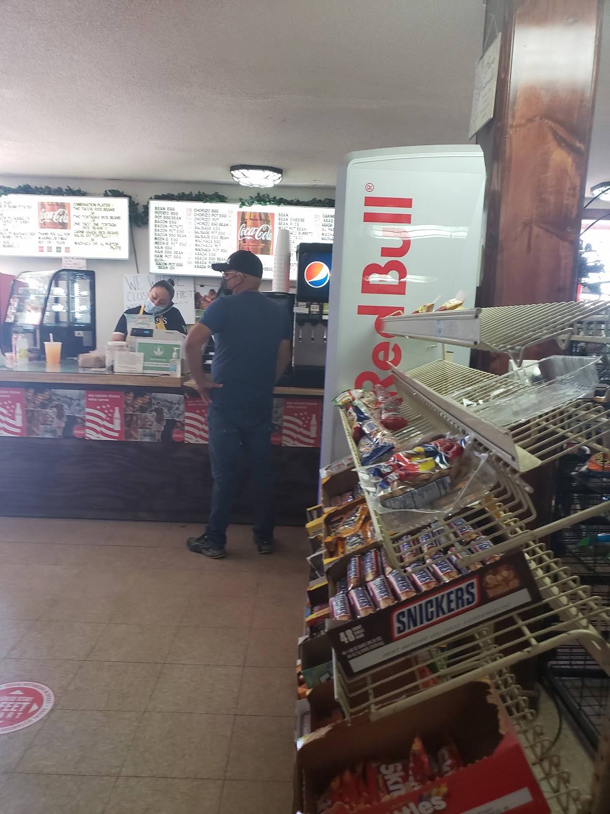 Menu at Stan's Grocery restaurant, Yuma, S 1st Ave