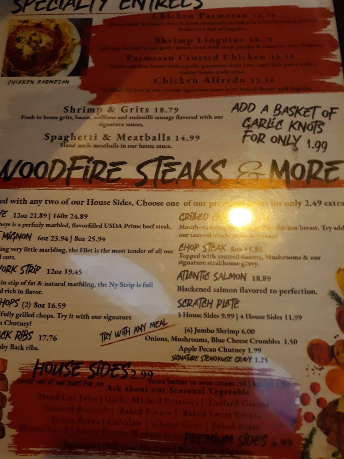 Menu at Brother's Bar & Steakhouse, Villa Rica
