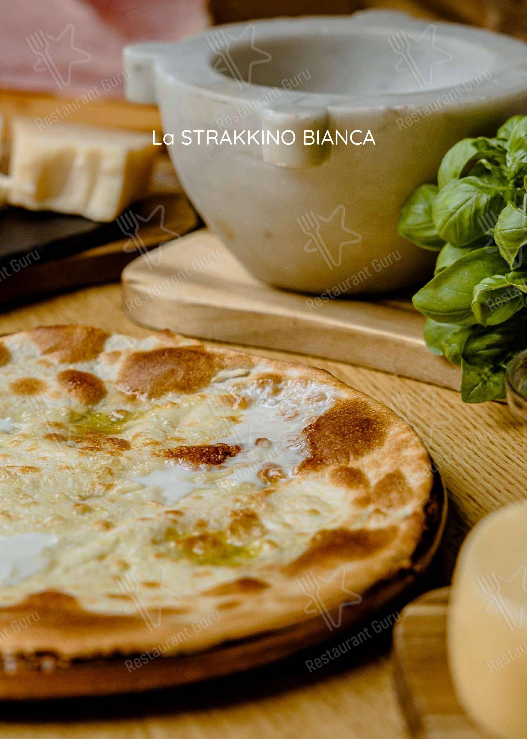 Strakkino in Genova - Menu