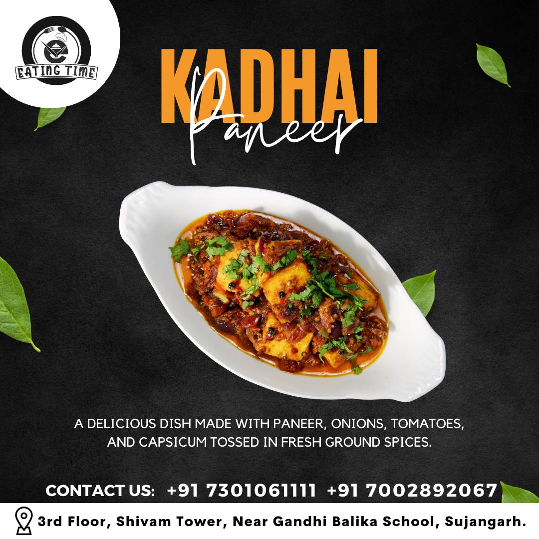 Eating time restaurant - Best Restaurant In Sujangarh , Veg Restaurant ,Fast food Cafe in Sujangarh menu