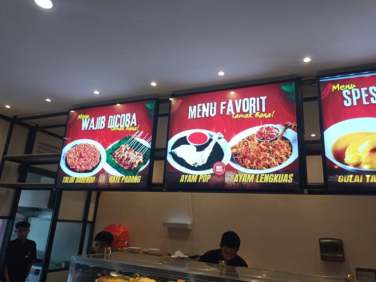 Menu at Padang Legenda - Dharmahusada restaurant, Surabaya