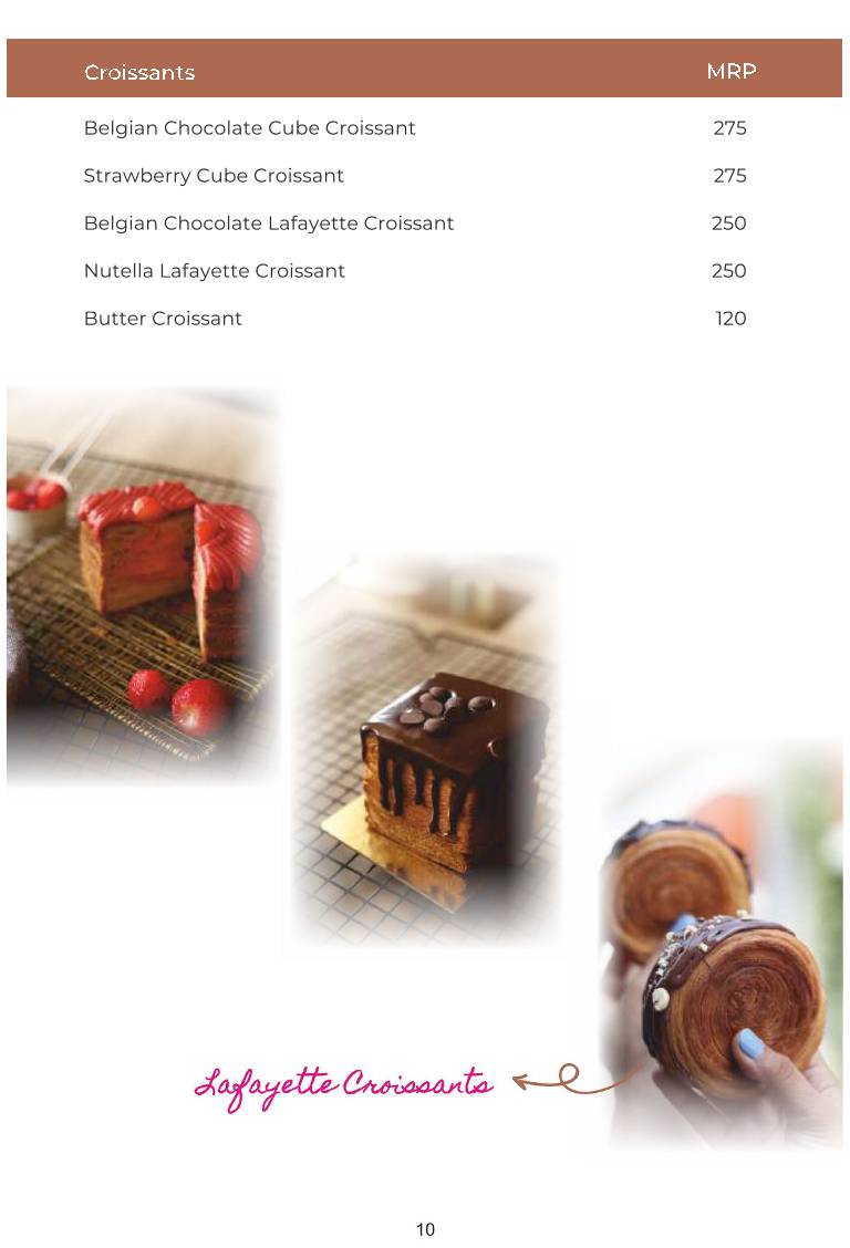 Baked By Nini's - Vesu menu