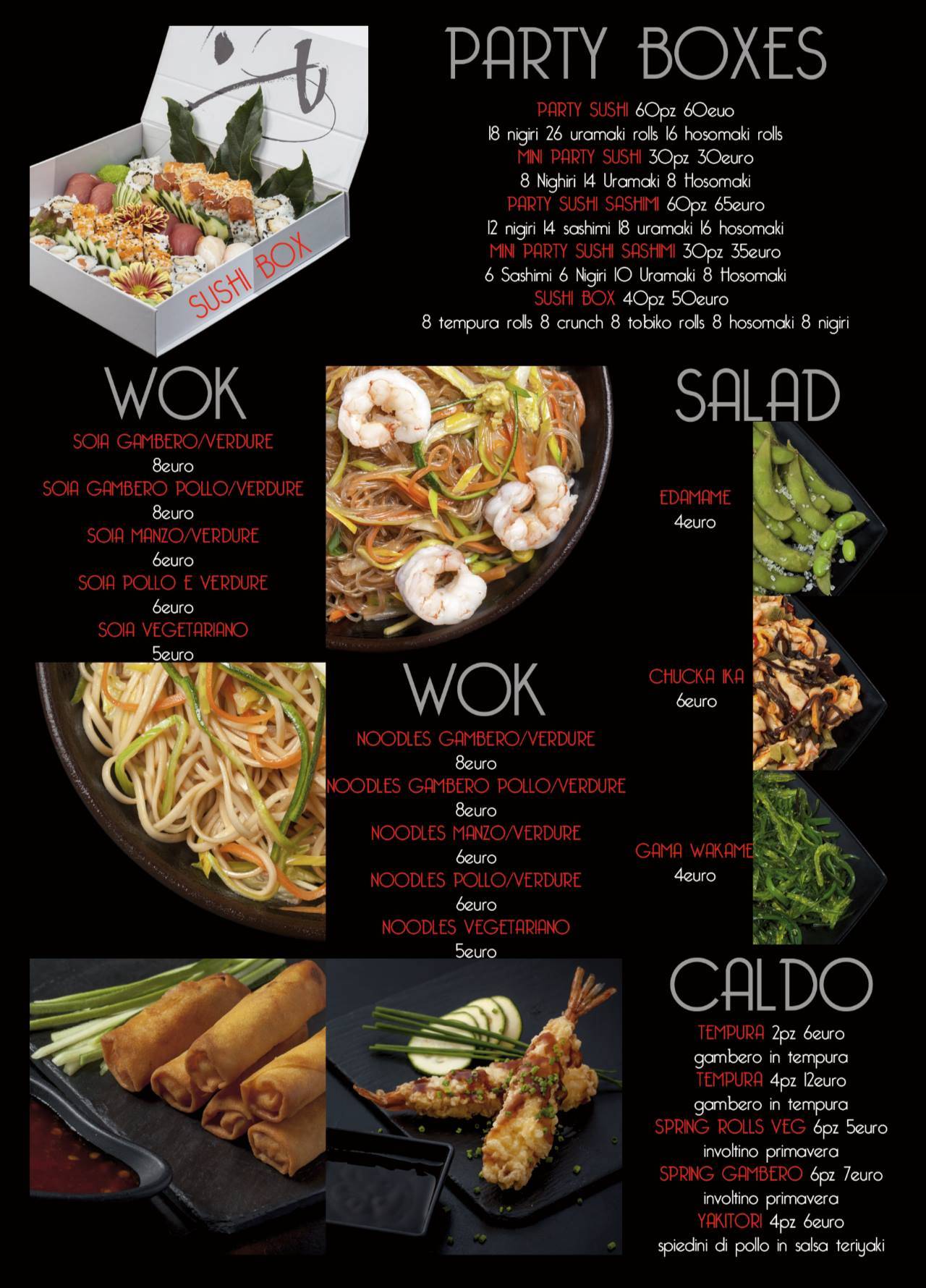 Menu di Sushi Station 