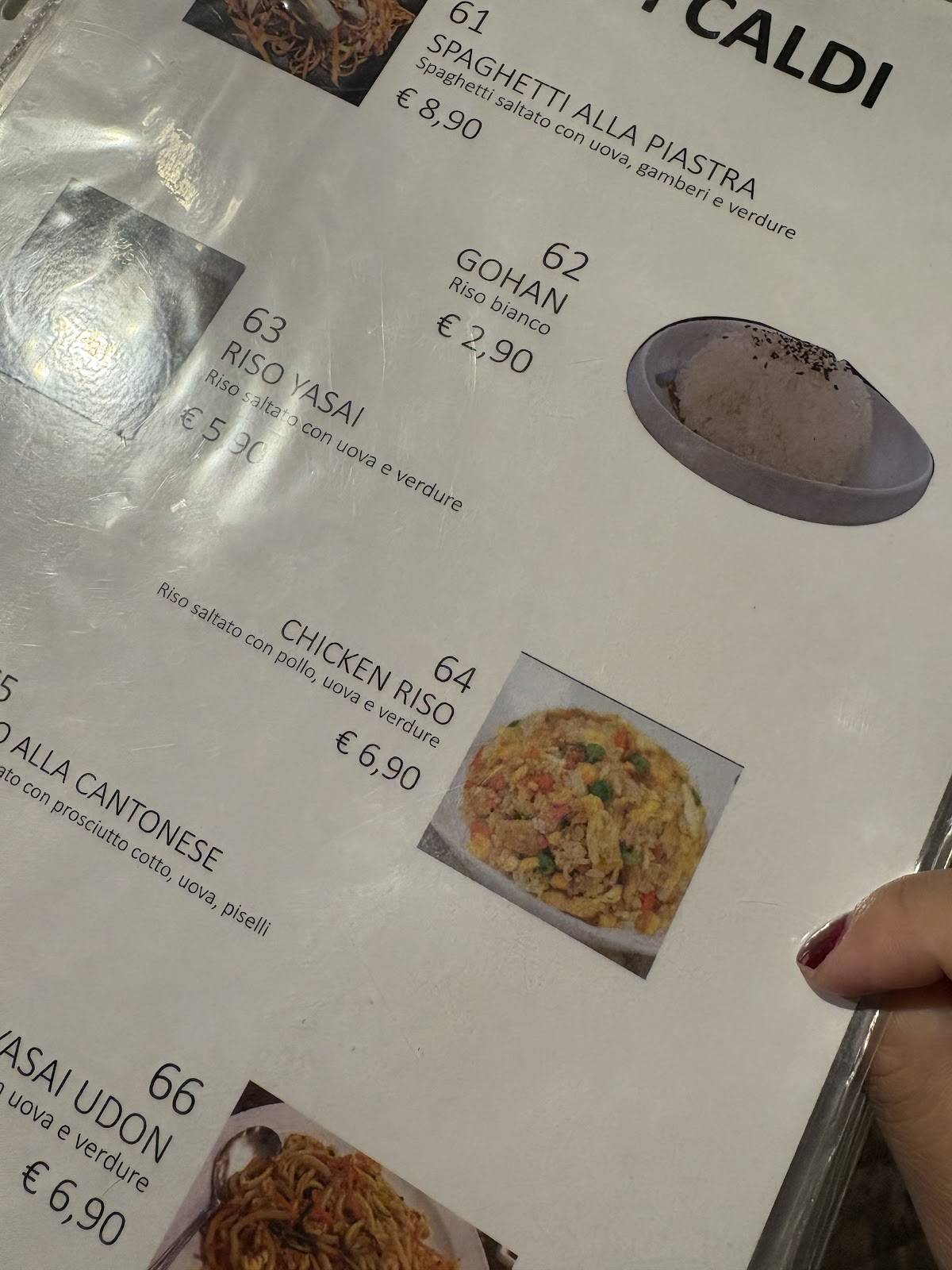 Menu di Sushi Stone 