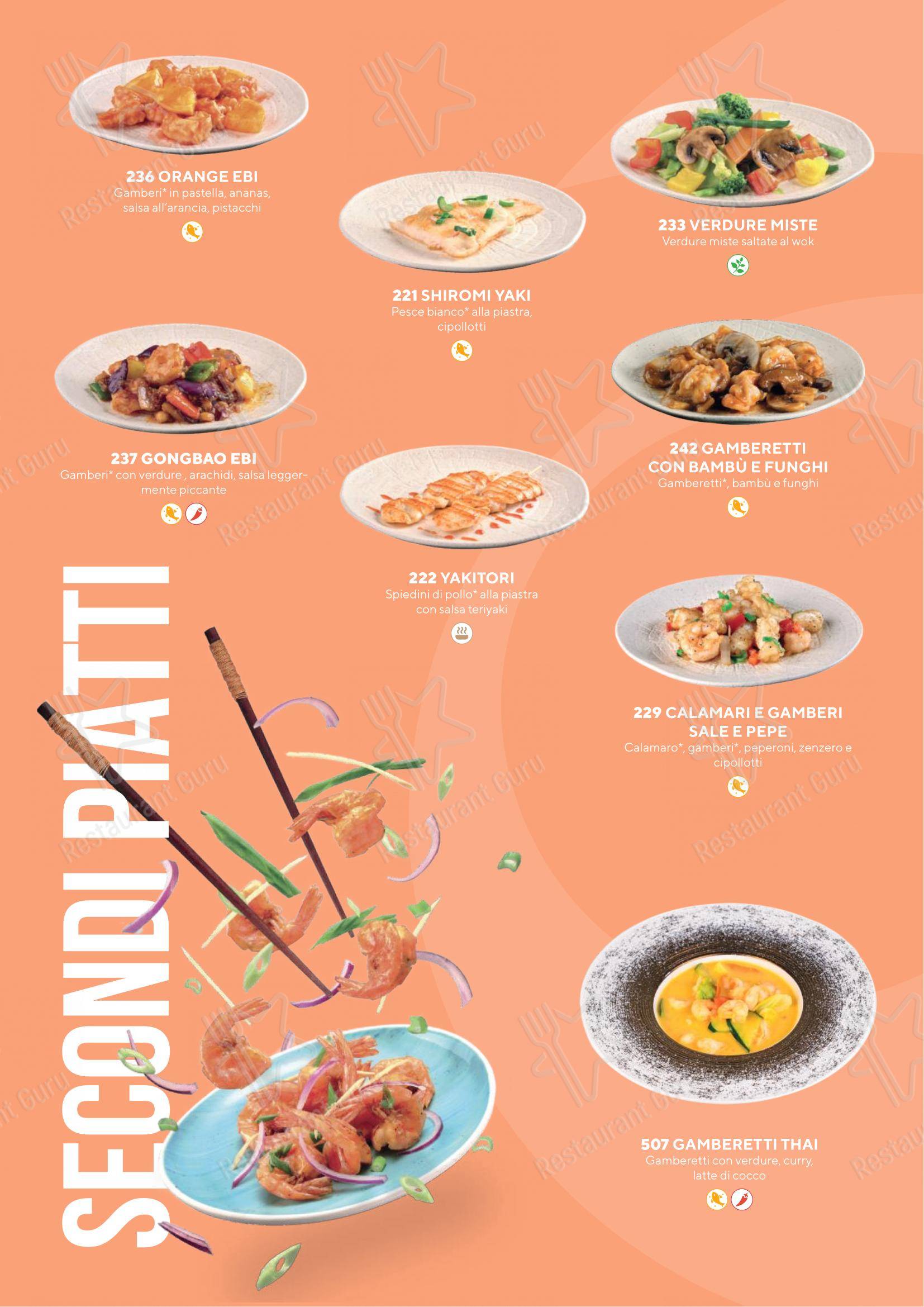 Sushiko Riva del Garda - Blue Garden in Riva del Garda - Menu