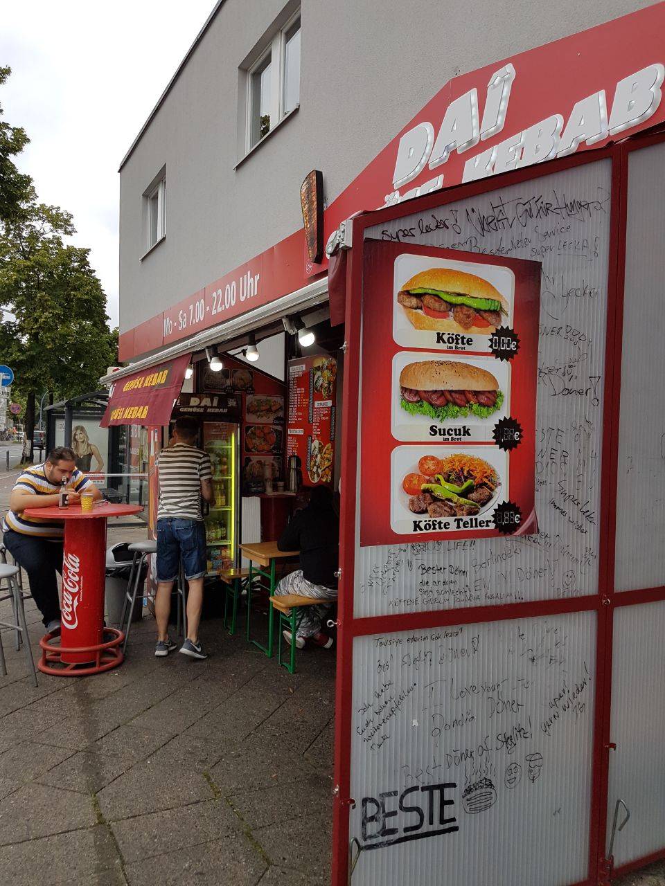 Speisekarte Von Tas Gem Se Kebap Restaurant Berlin