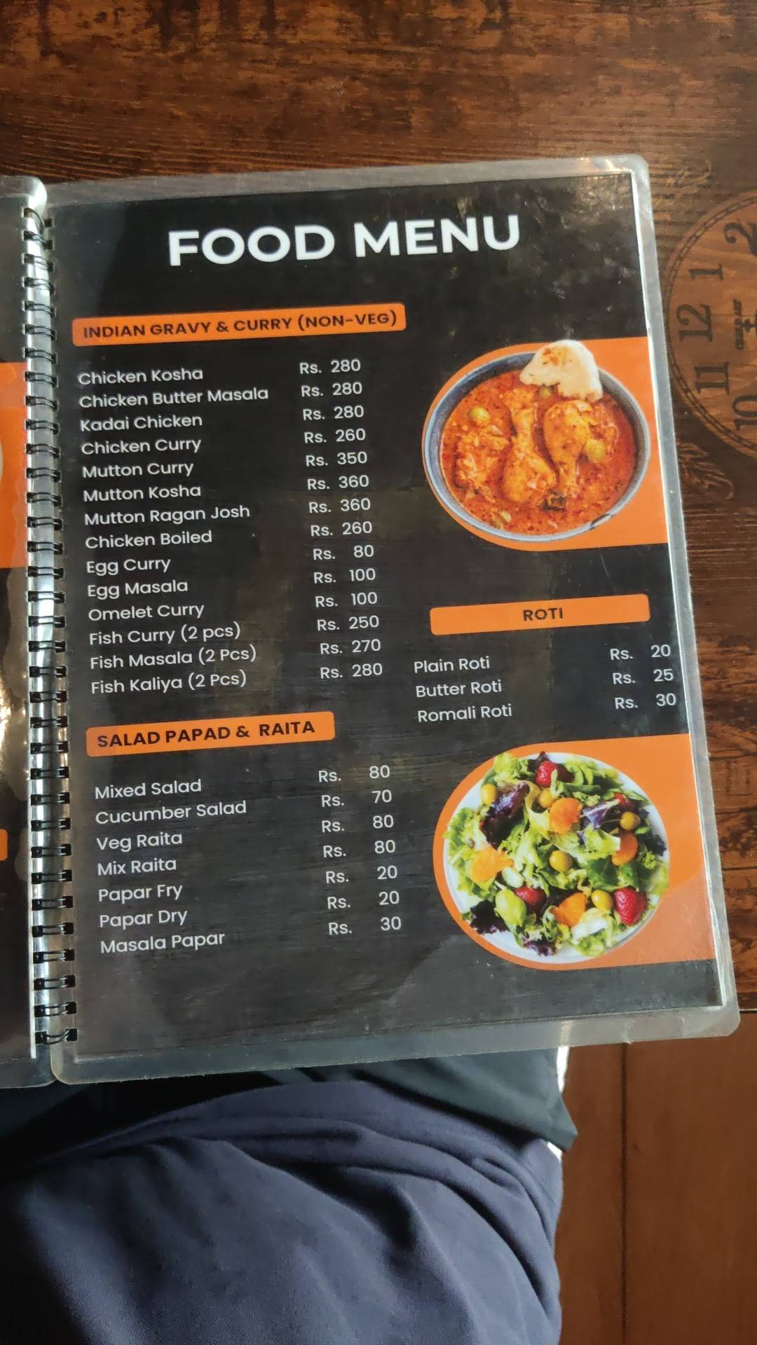 TASTY TIFFIN menu