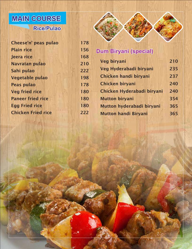 TEN 11 RESTAURANT & CAFE menu
