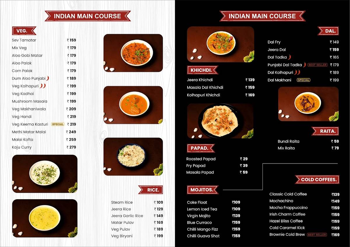 THE MULTIPLY HOUSE Cafe-Restaurant menu