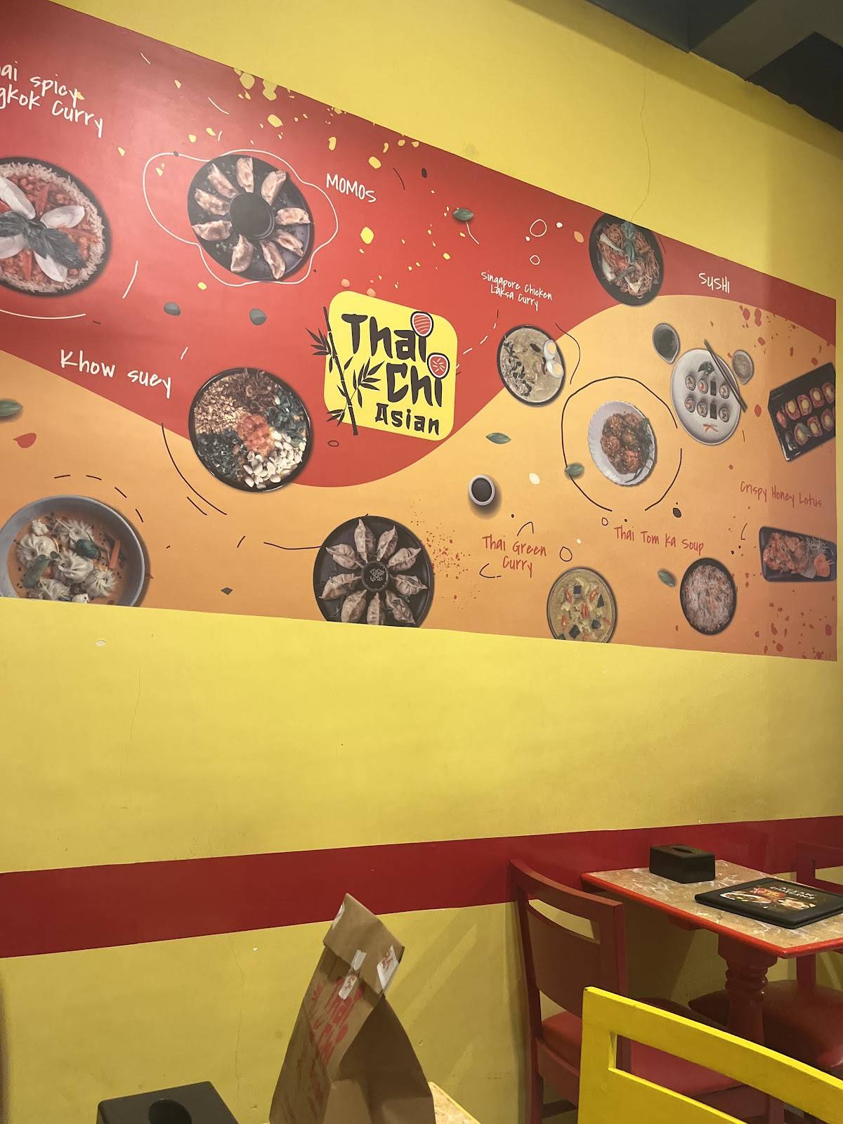 Thai-Chi Asian Cusine menu