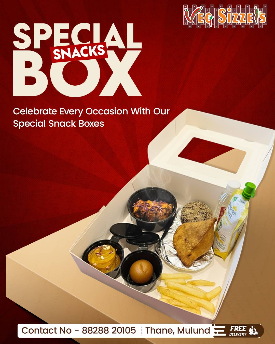 Veg Sizzel's menu