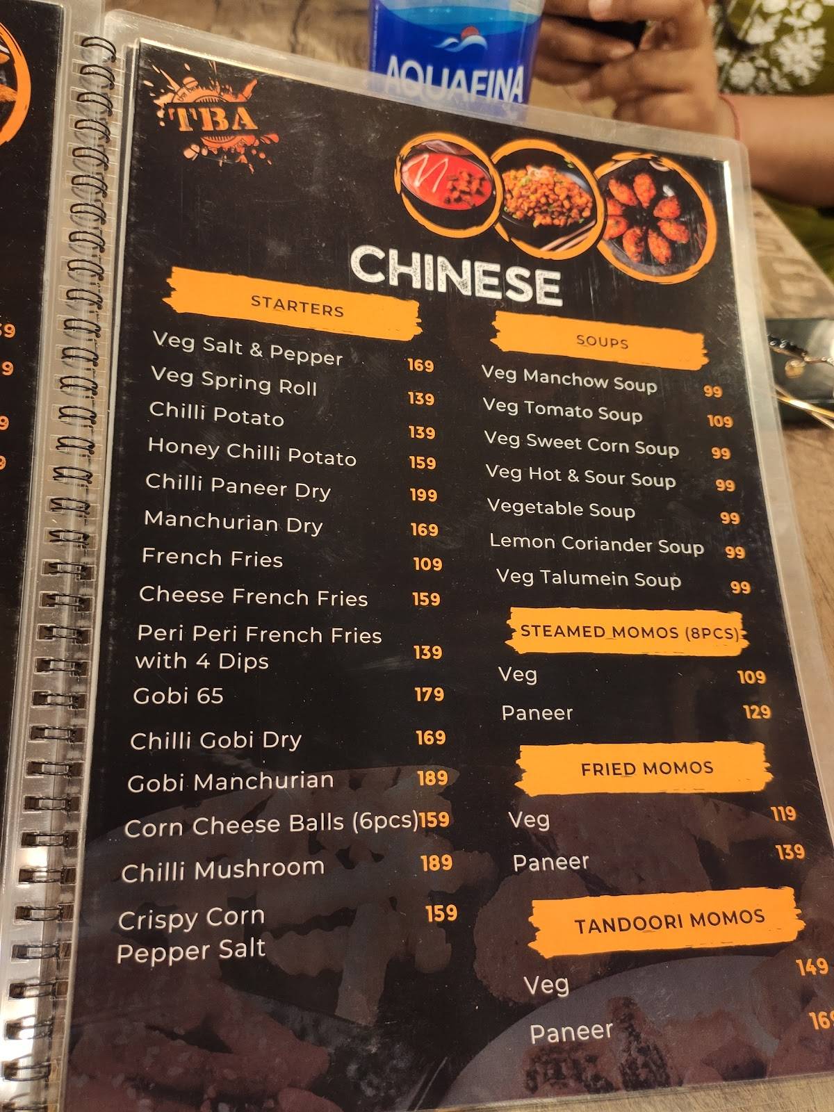 The Badnaam Adda TBA Pure Veg Best Restaurant in Greater Noida menu