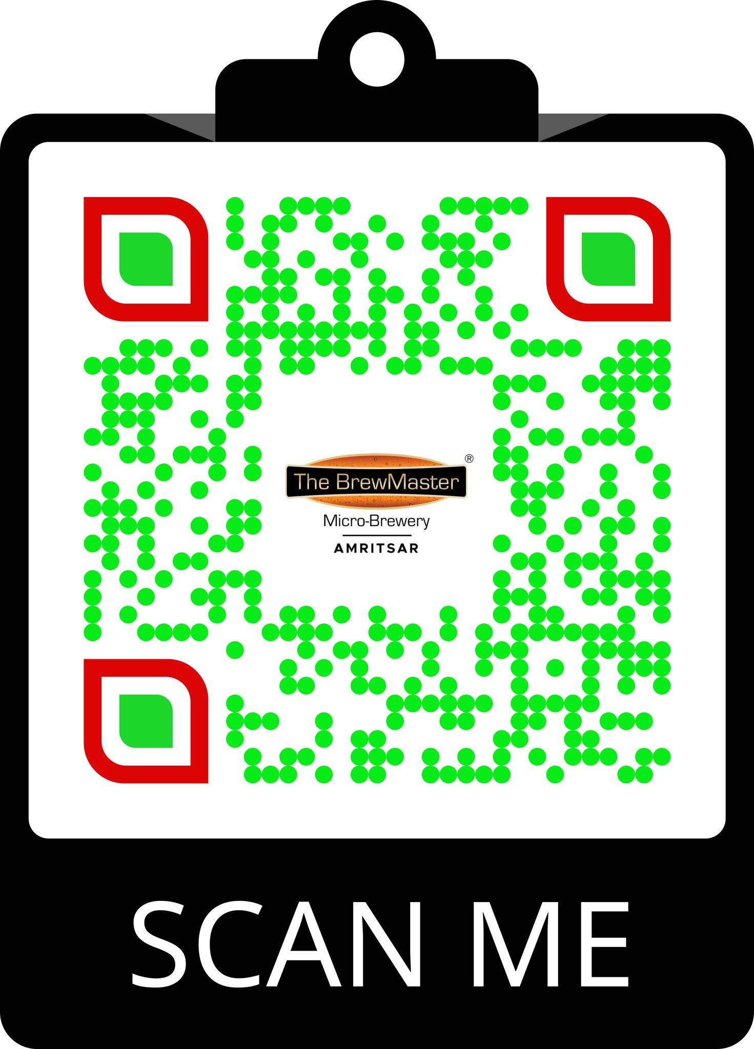 The BrewMaster Amritsar MicroBrewery menu