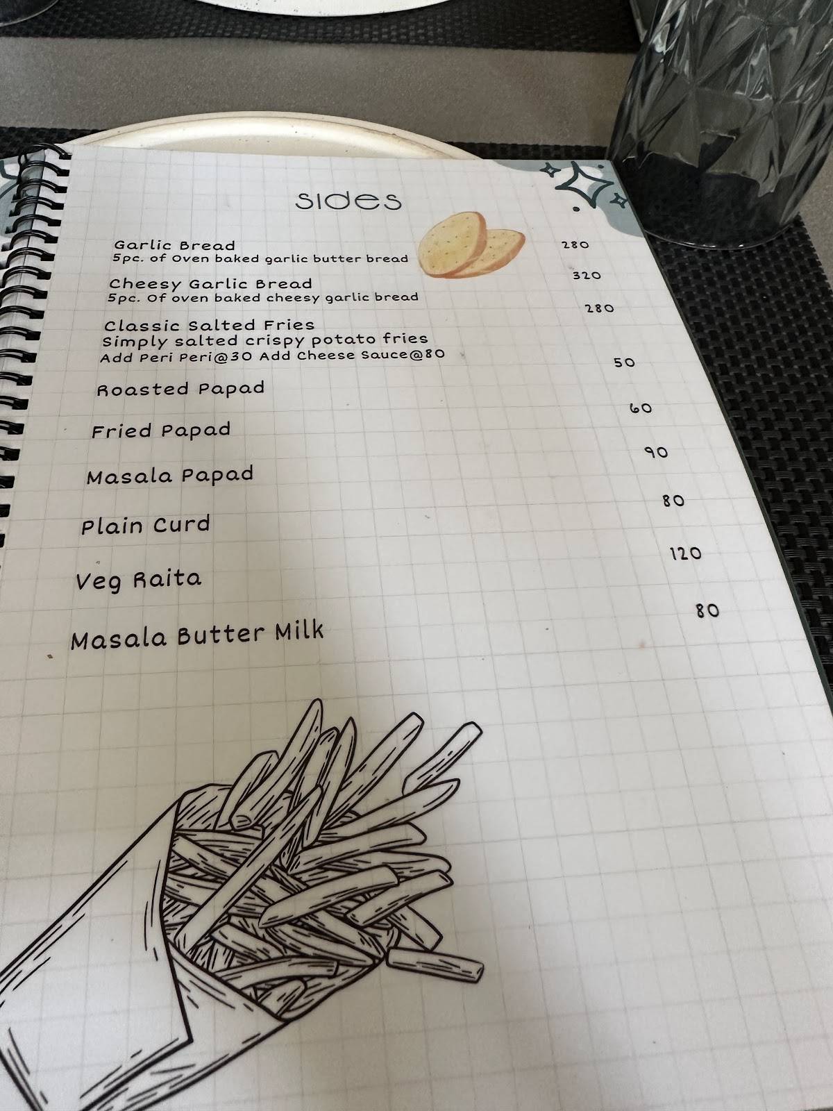 The House of Earthmonk- Anand menu