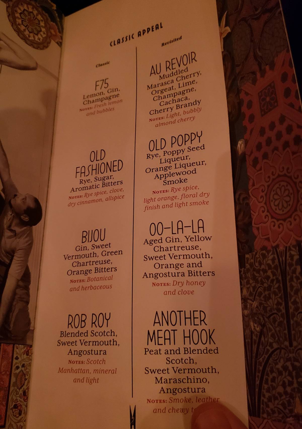 Menu at The Laundry Room pub & bar, Las Vegas