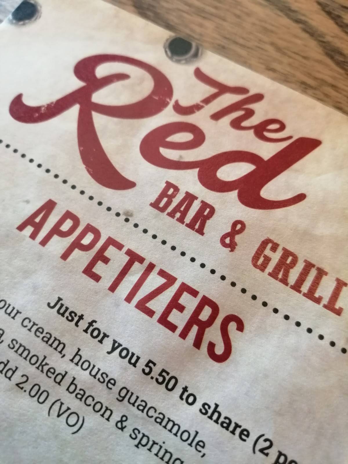 Menu at The Red Bar & Grill, Mansfield