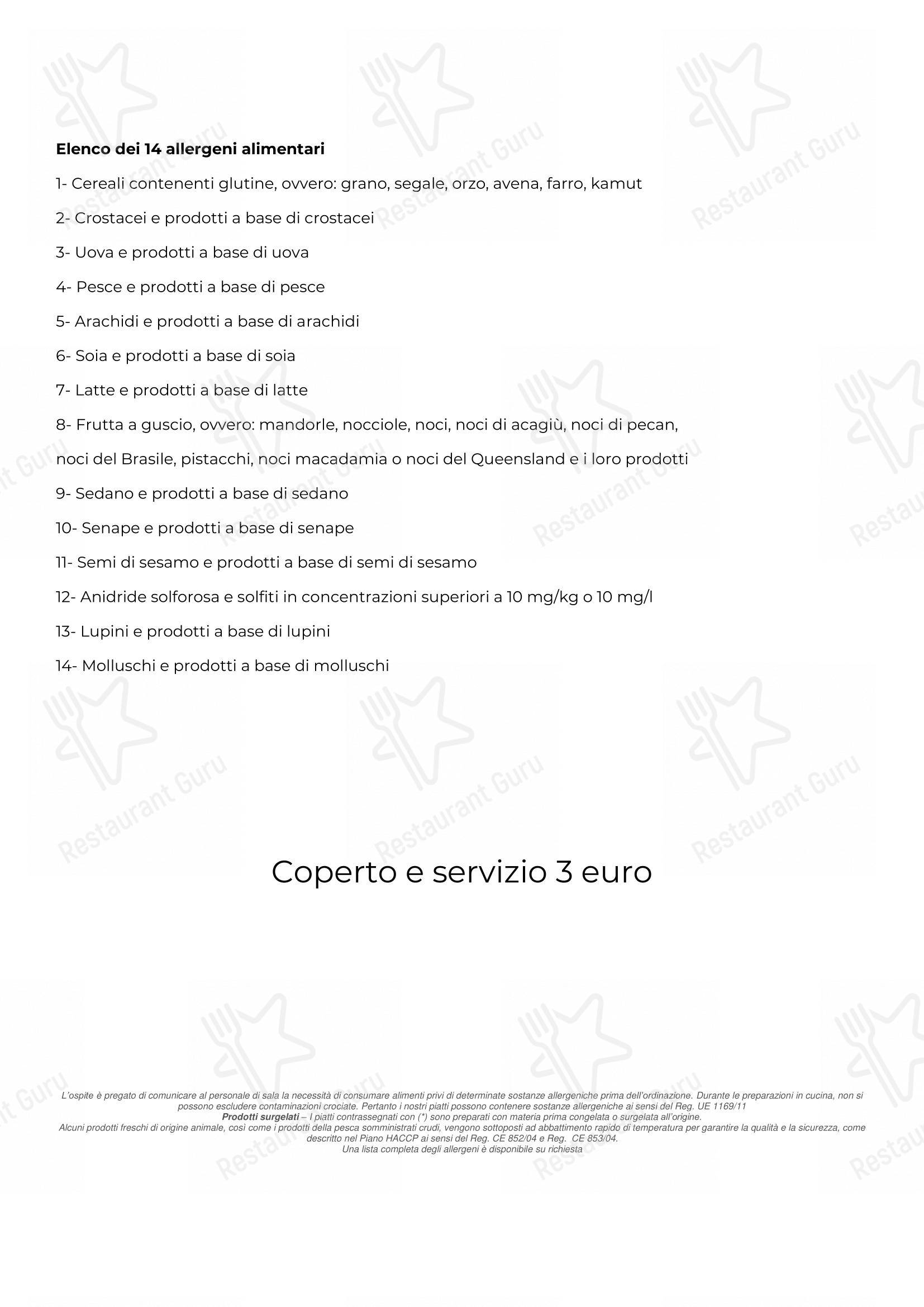 Menu di The Spoon - 菜单