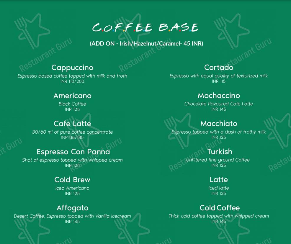There For You menu