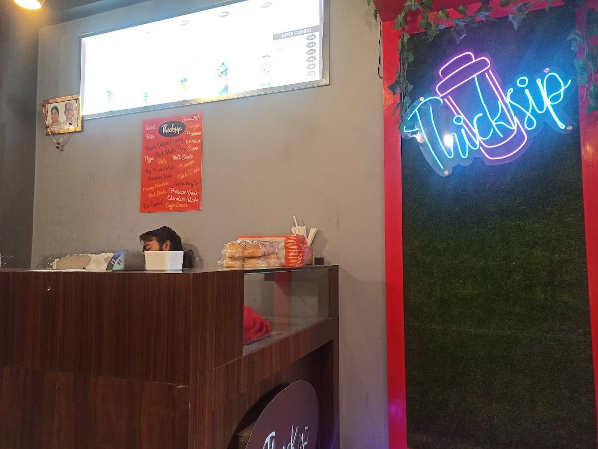 Thicksip - Gandhinagar menu