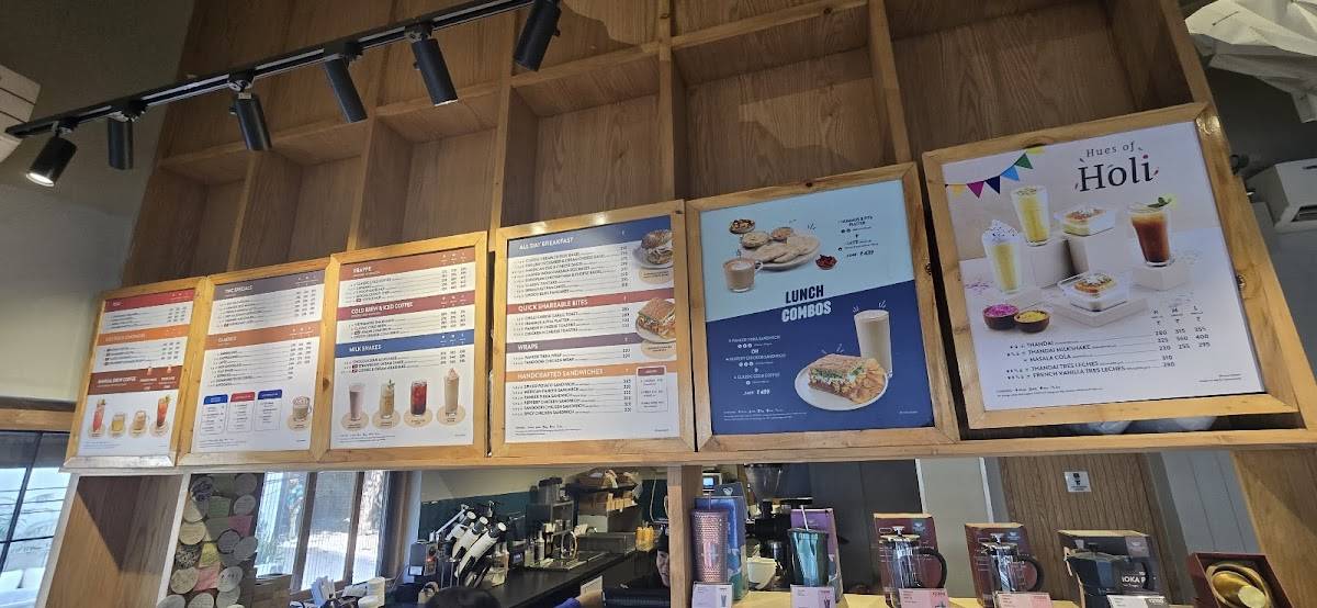 Third Wave Coffee menu