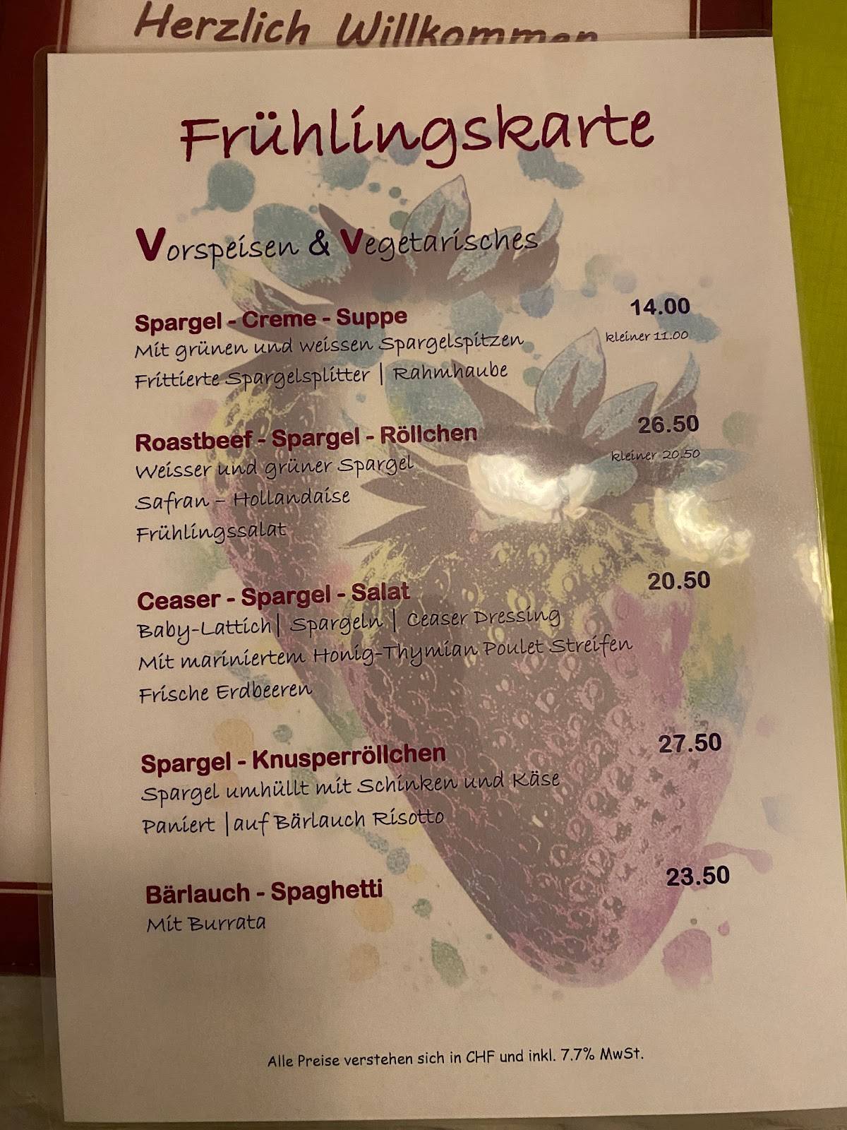 Menu di Kreuz 
